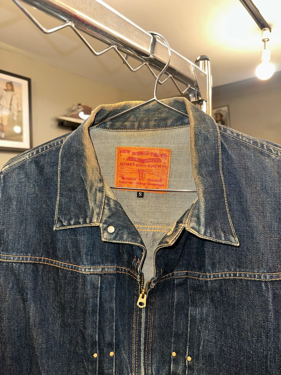 80-90’s Japanese type-1 selvedge denim 상품이미지4