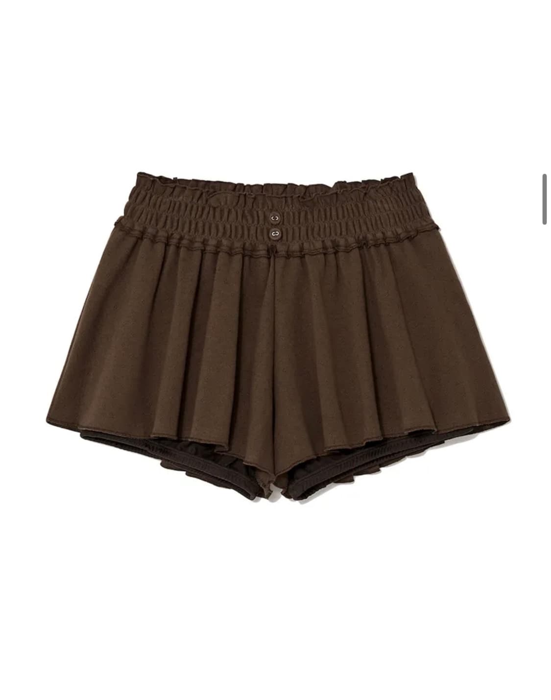 글로니 PROVINCE EYELET SHORTS (CHOCOLATE) 상품이미지1