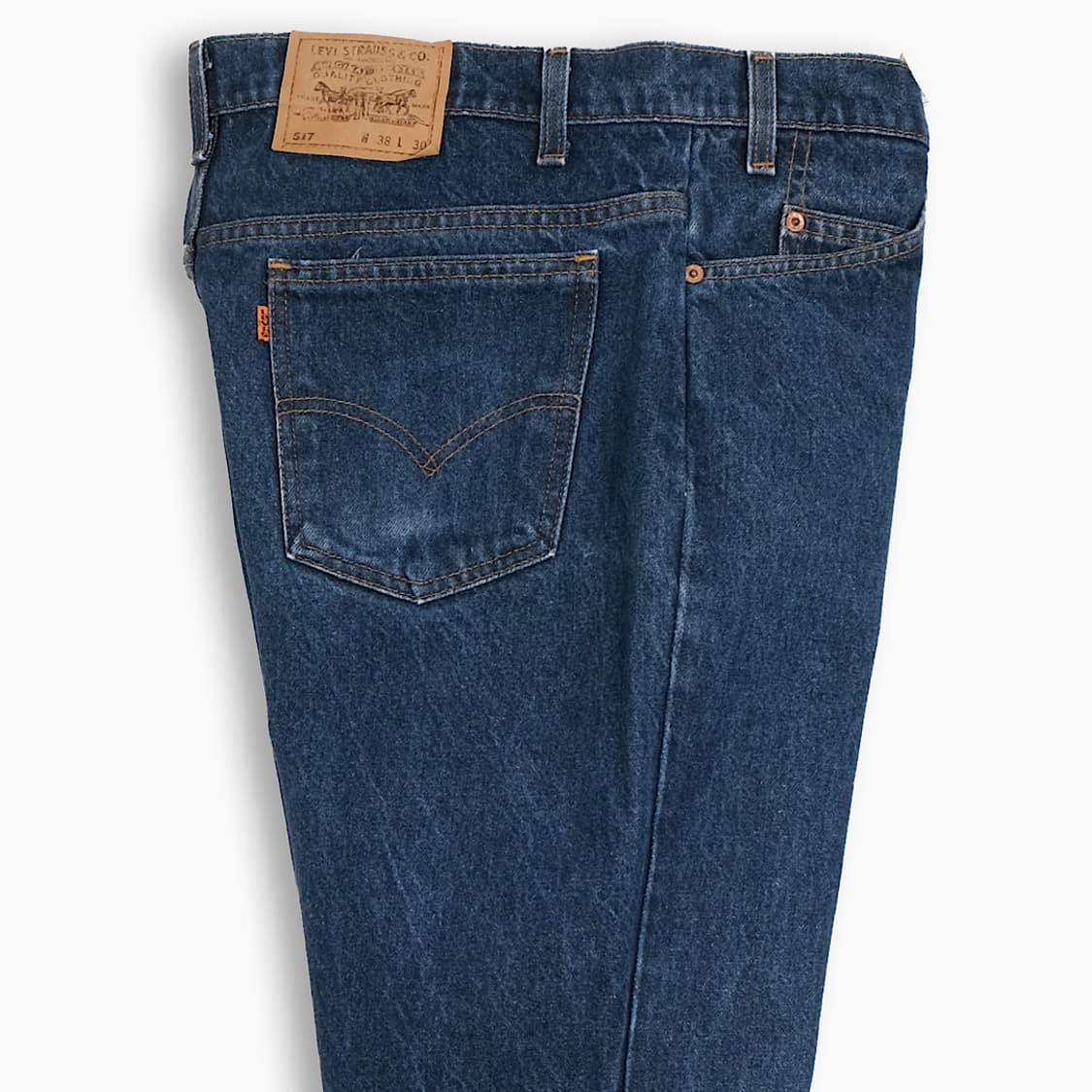 리바이스 517 오렌지탭 진청 90s USA 36인치 OR51738111 상품이미지5