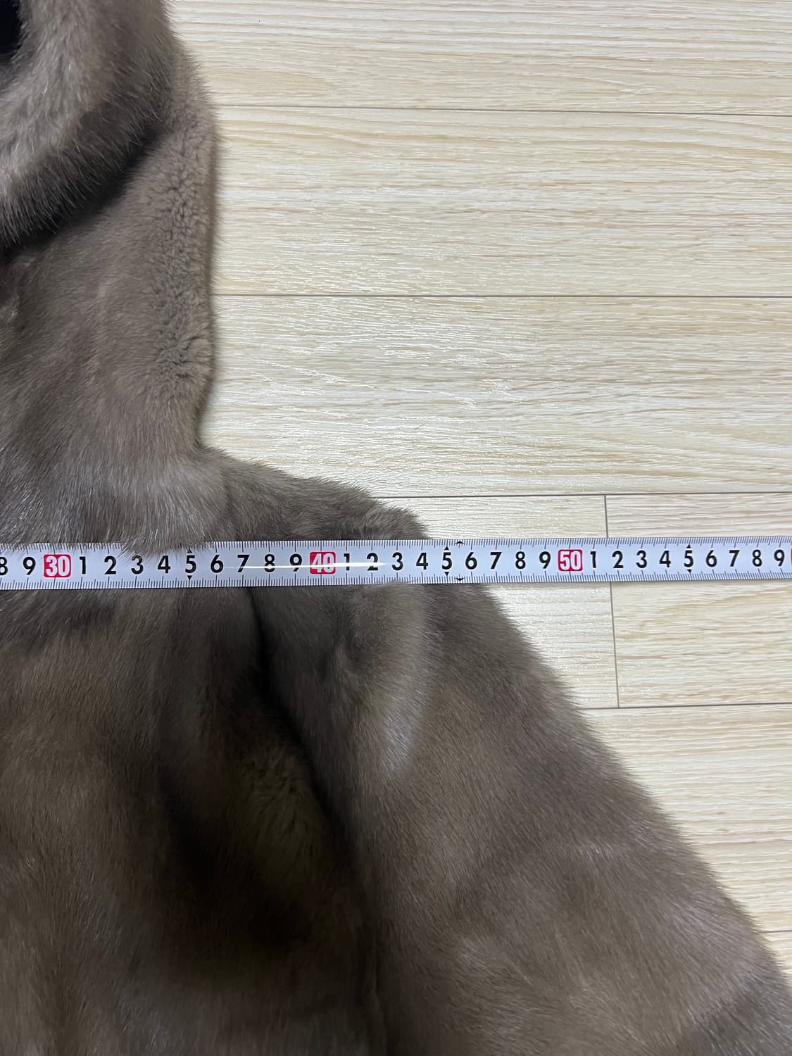 세루치레이디스 풀스킨 밍크 후드 코트 66 상품이미지7