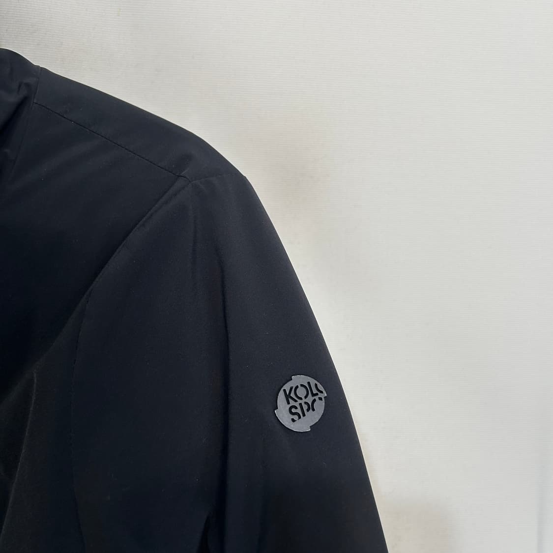 코오롱스포츠 여성 하이넥 구스 롱패딩 100 블랙 상품이미지2