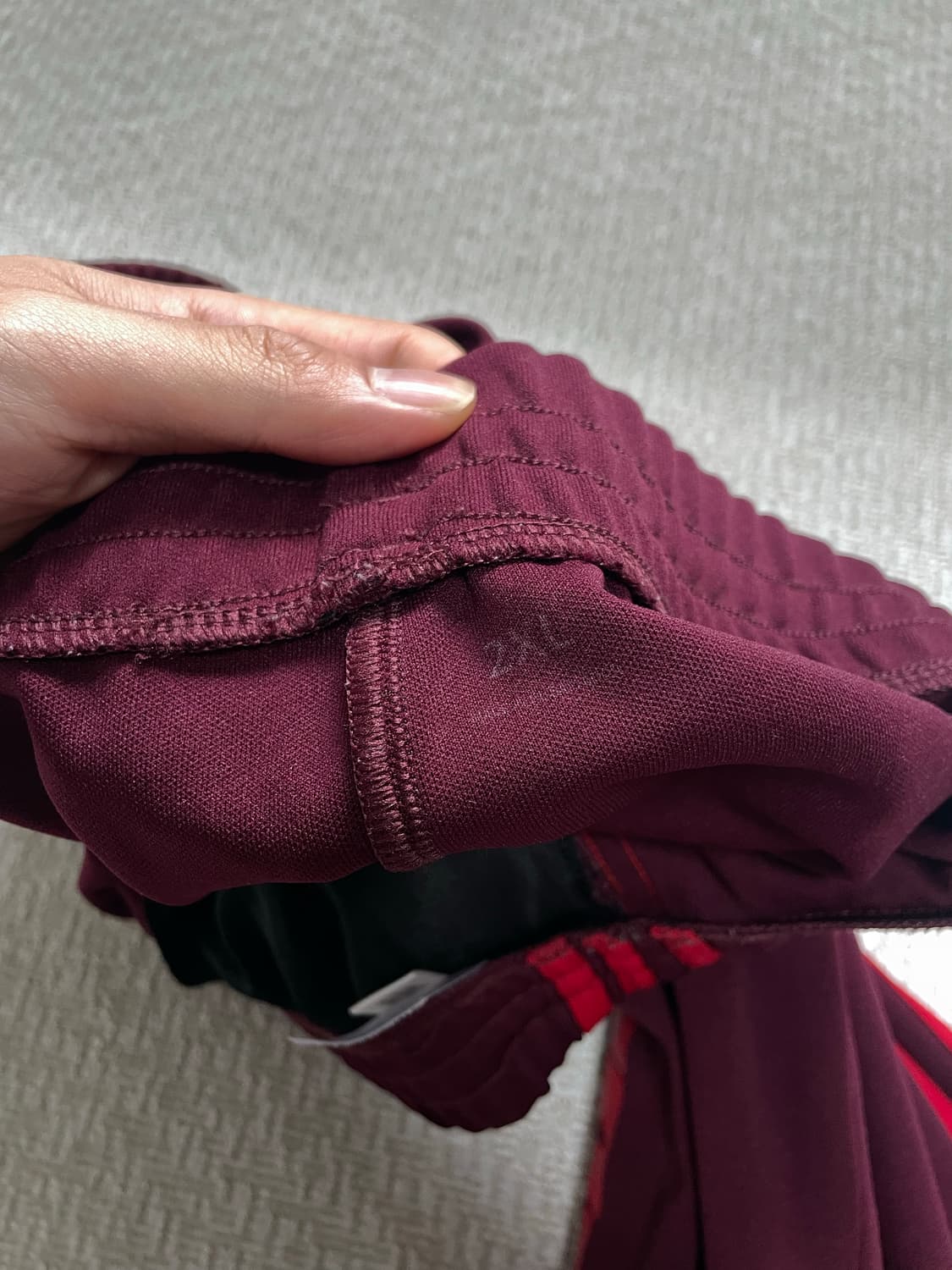 YEEZY 아디다스 ADIDAS 칼라바사스 조거/트랙 팬츠 XXL 버건디 상품이미지3