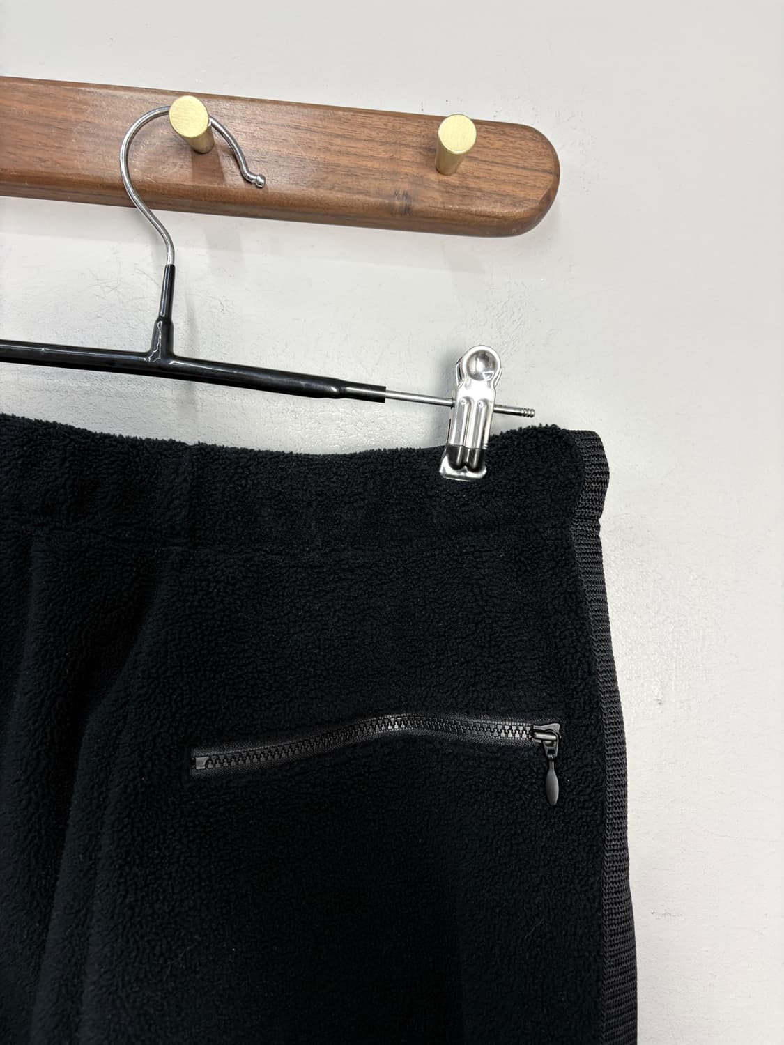 유니클로 X 니들스 플리스 블랙 팬츠 A3575 상품이미지5