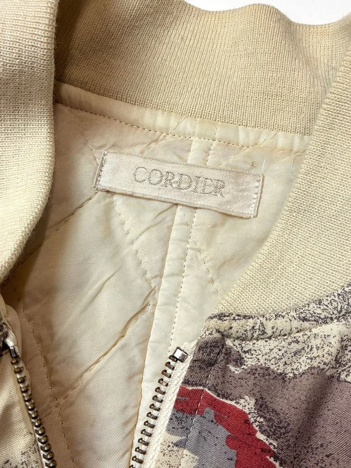 CORDIER 90's 재팬 패턴 블루종 크롭 자켓 PN5625 상품이미지6