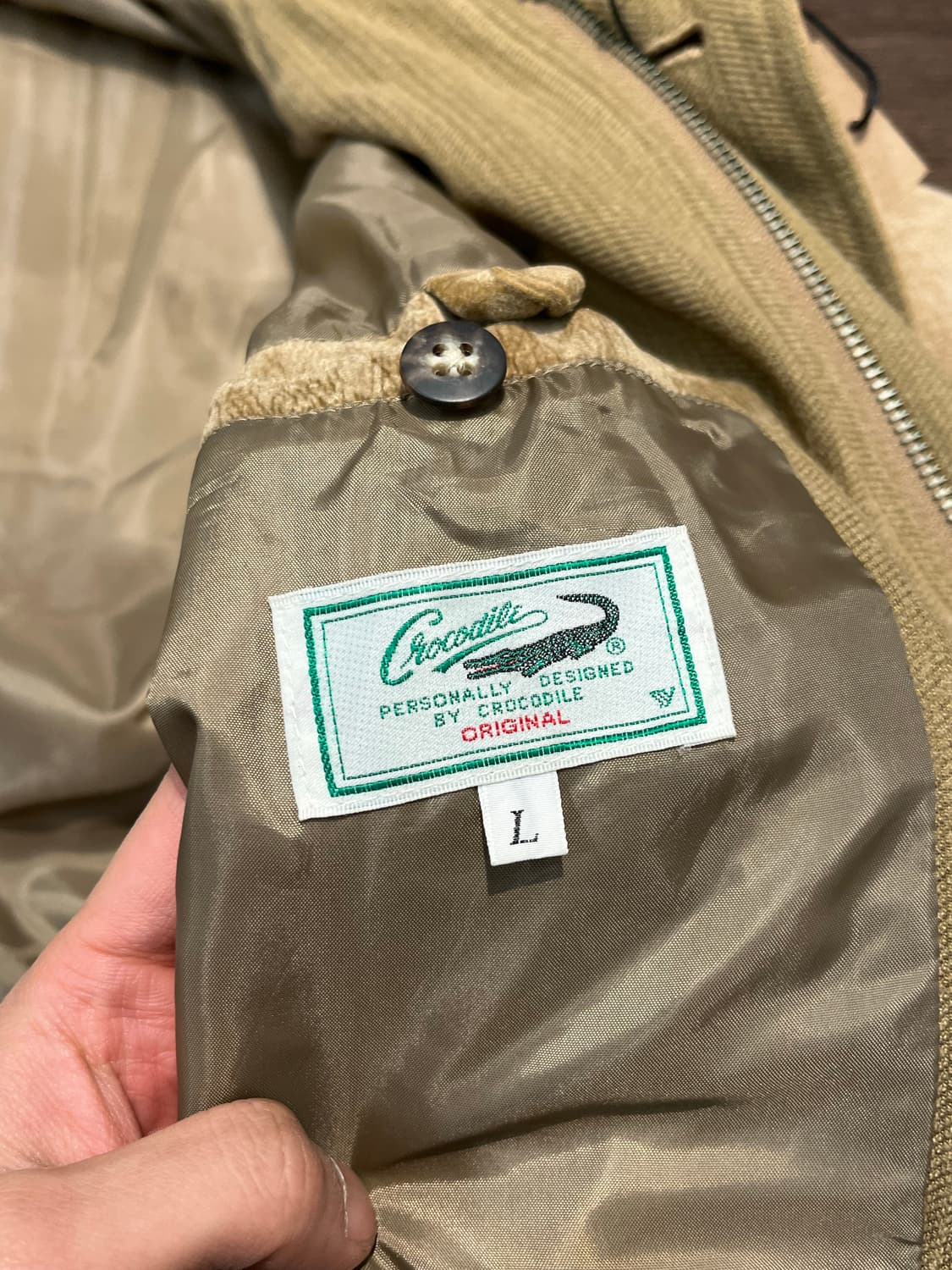 크로커다일 스웨이드 헌팅 자켓 상품이미지3