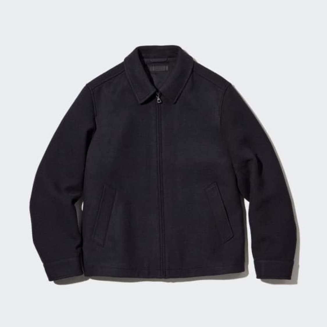 유니클로 싱글칼라쇼트블루종 새상품 상품이미지2