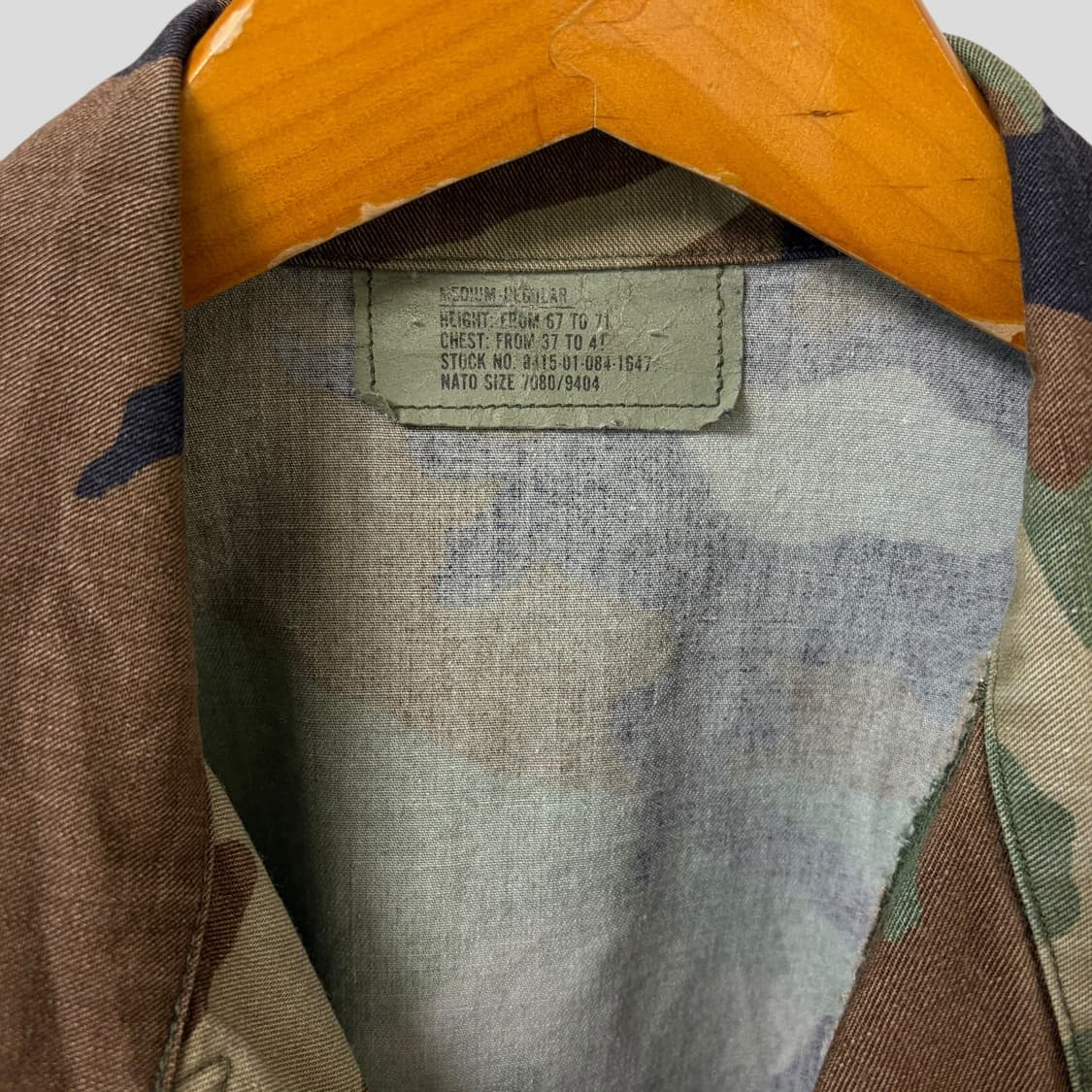 (M)US ARMY 우드랜드 BDU 자켓 상품이미지3