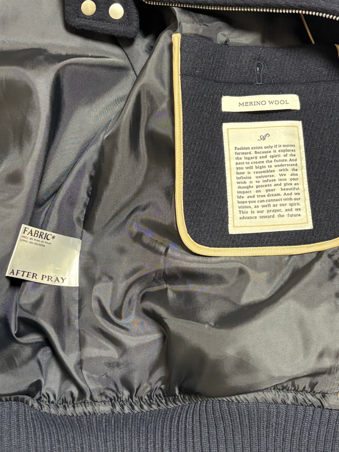 애프터프레이 리가즈 해링턴 자켓 L 상품이미지4