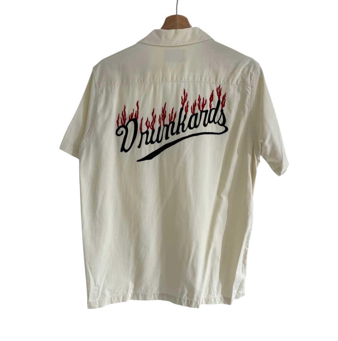와코마리아 DRUNKARDS 자수 반팔셔츠 상품이미지2