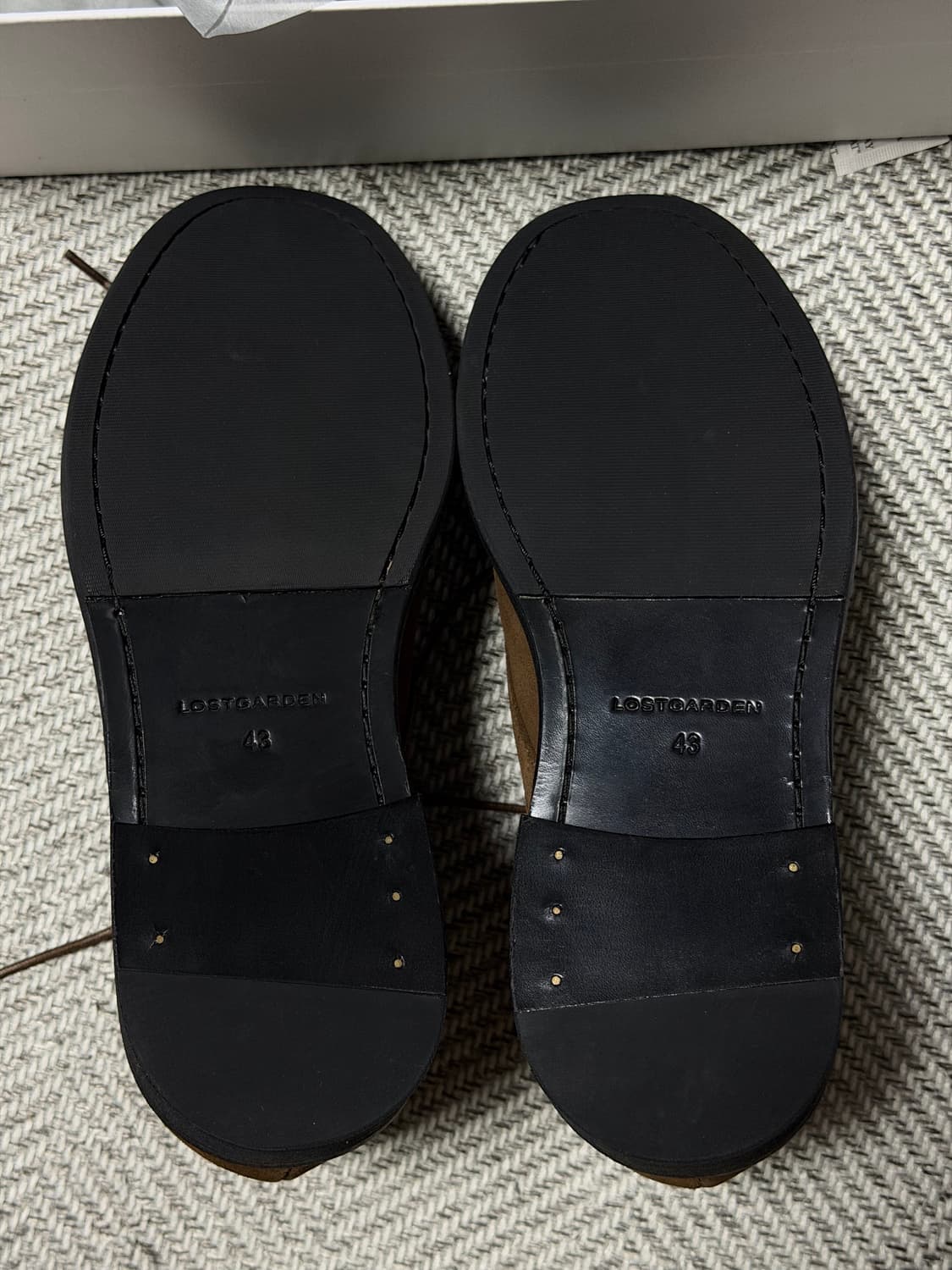 로스트가든 유니폼 처카부츠 브라운 43(280) 새상품 상품이미지4