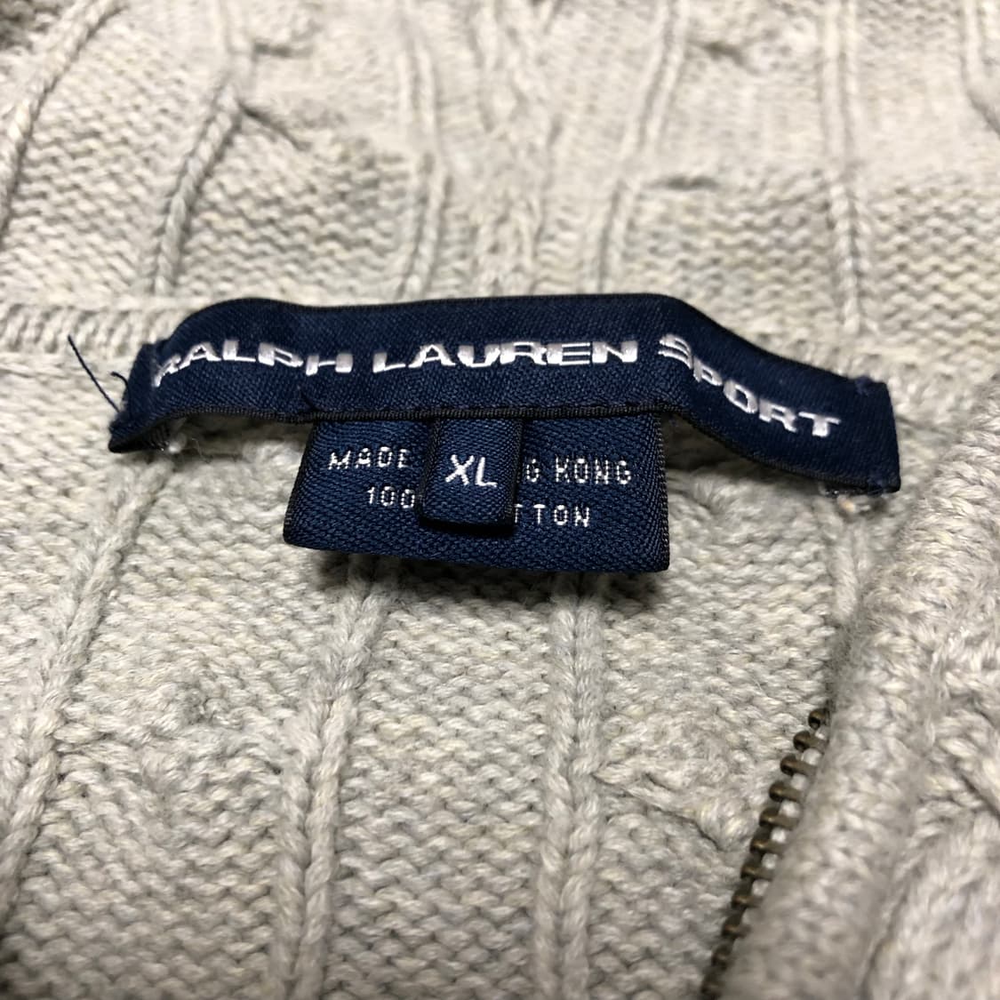 폴로 랄프로렌 후드 니트 케이블 꽈배기 상품이미지4