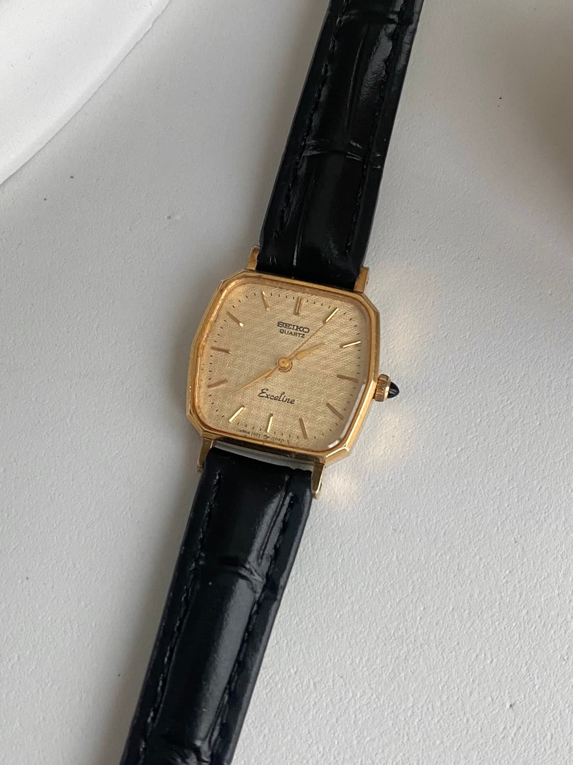 Seiko 세이코 엑셀린 쿼츠 골드 레이디스 상품이미지1