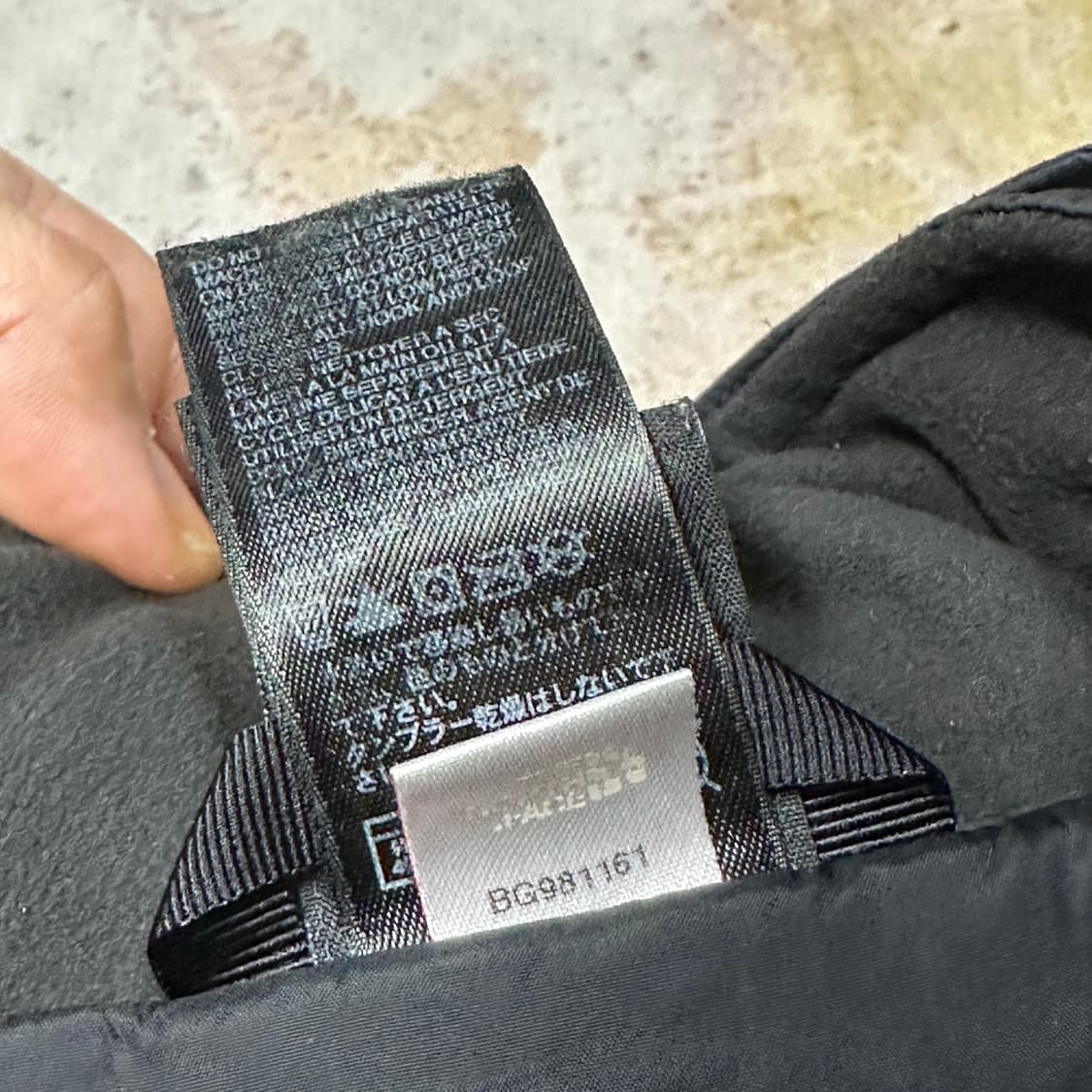 노페 하이벤트 블랙 점퍼 XL 내피포함 상품이미지6