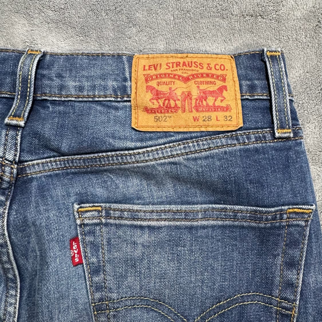 리바이스 502 데님팬츠 28X32 상품이미지8