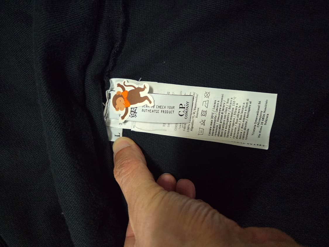 C.P컴퍼니 렌즈와펜 후드집업(블랙 L) 상품이미지7