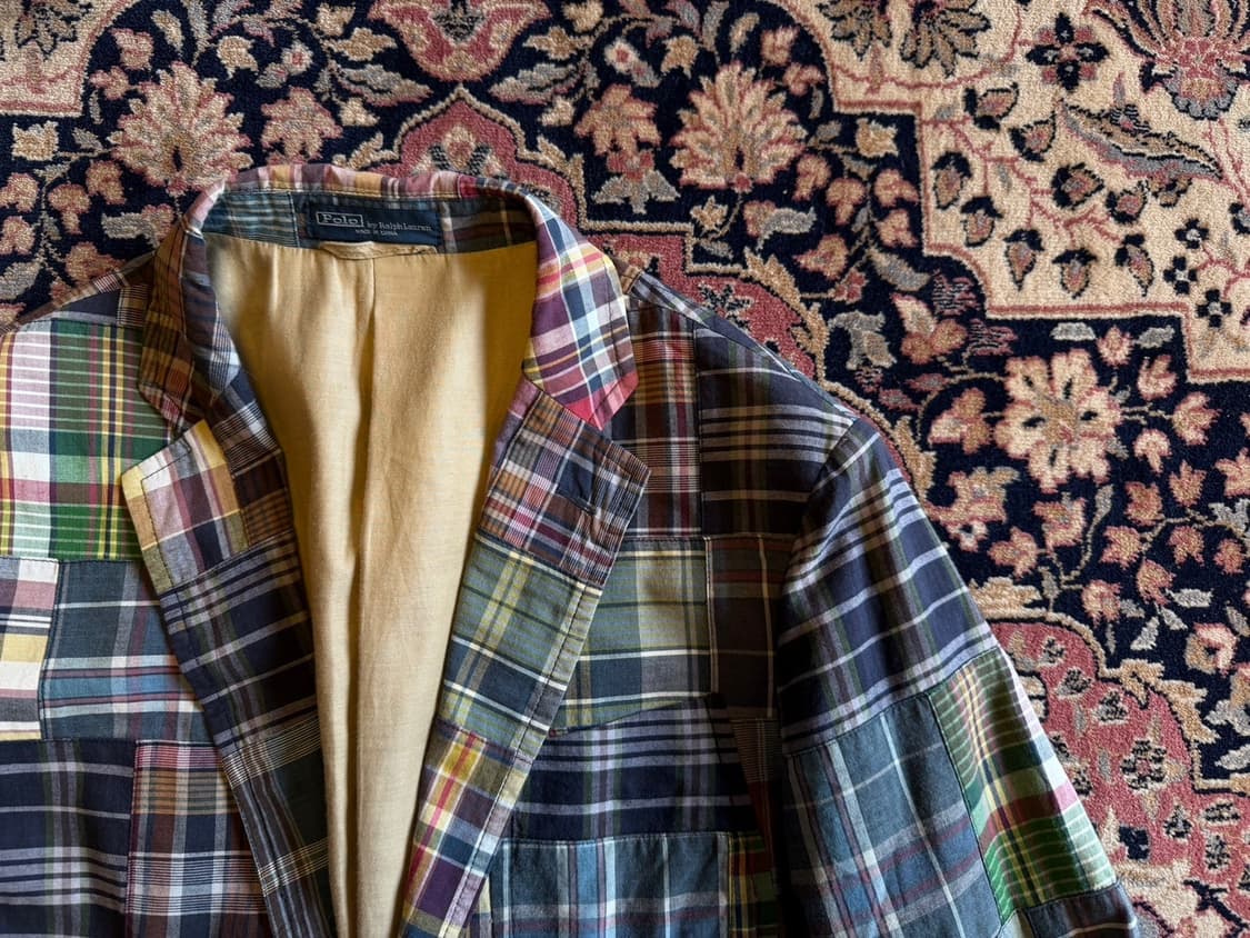 폴로 랄프로렌 마드라스 자켓 100 상품이미지3