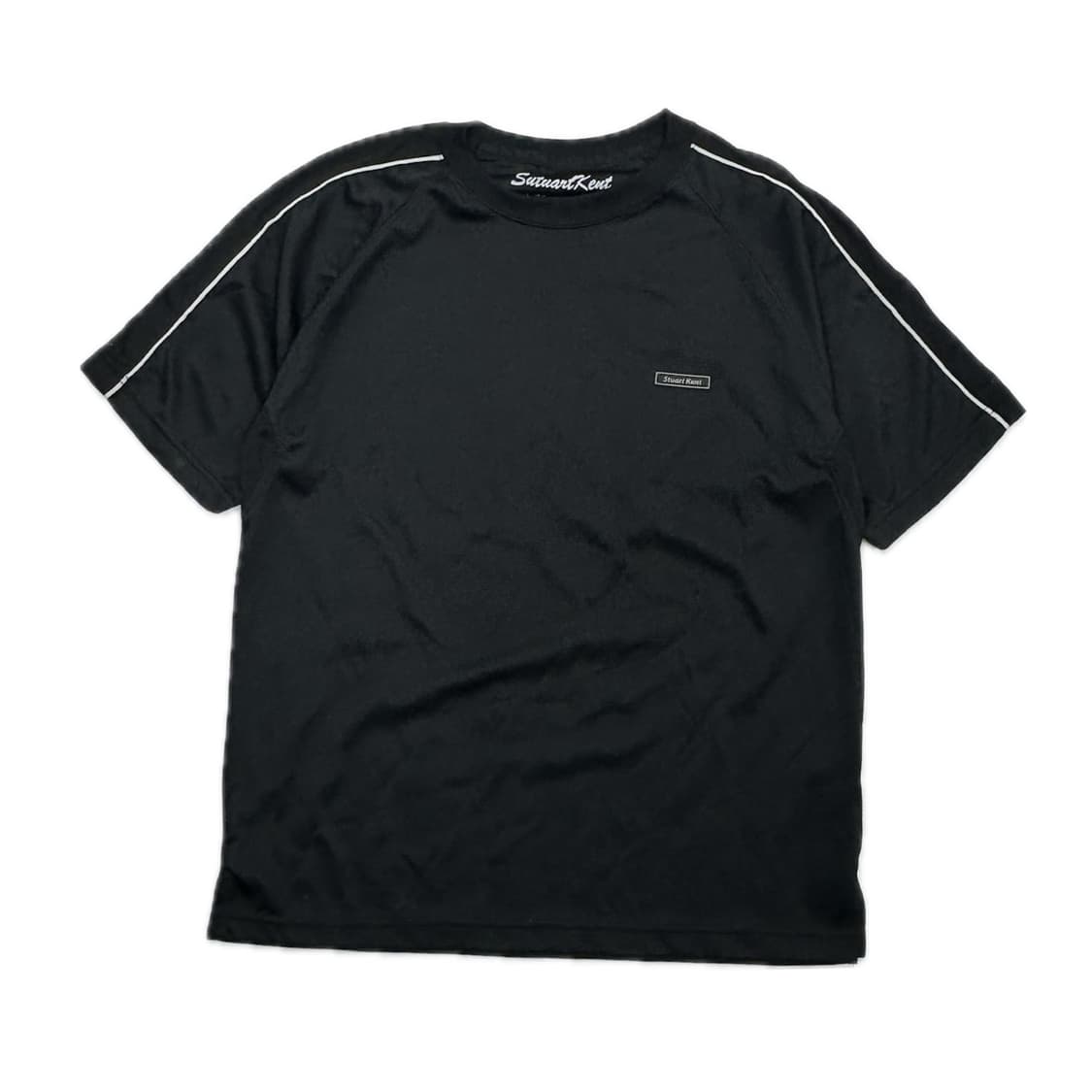 일본 브랜드 러닝 블랙 운동복 Y2k 기능성 고프코어 반팔티 상품이미지1