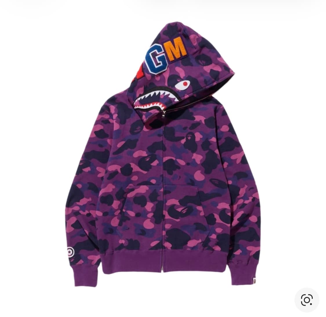 베이프 샤크 후드 집업 bape hood zip up 상품이미지1