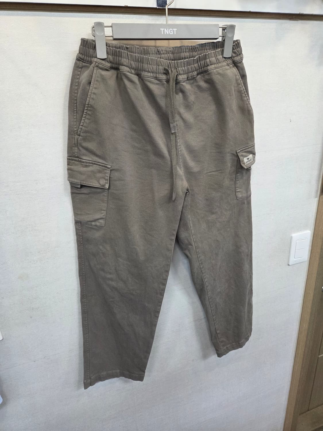 스노우피크 코튼 테이퍼드 밴딩 카고팬츠 L xl 상품이미지6
