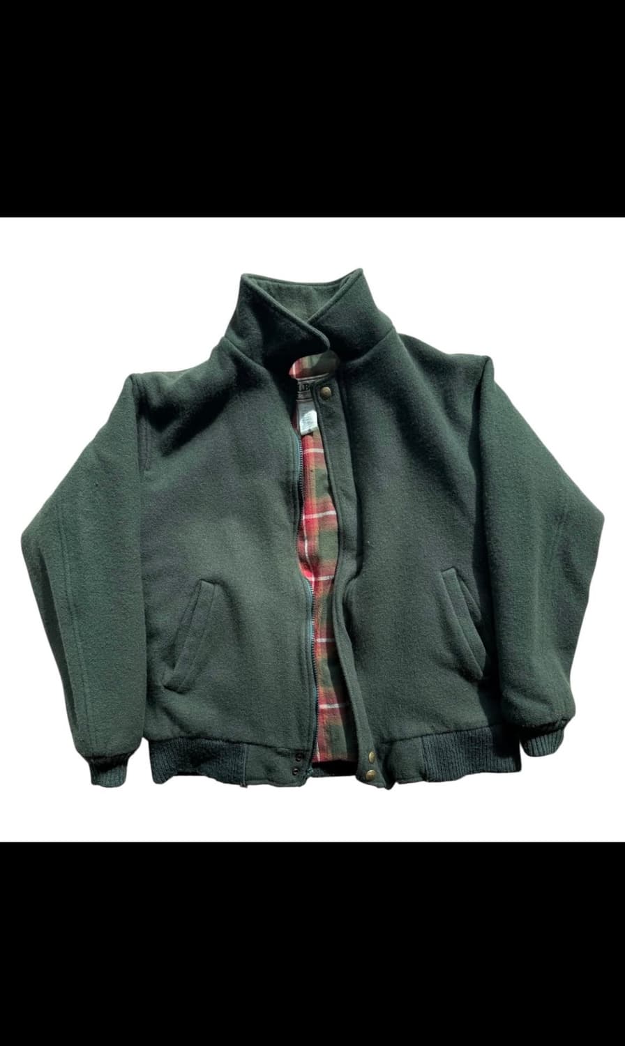 80s Made in USA L.L.Bean 울자켓 상품이미지4