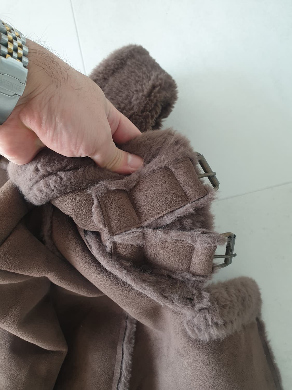 여성 무스탕 S size 상품이미지5