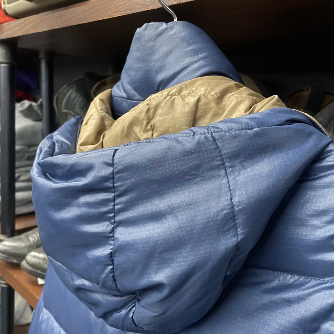 90s 폴로 랄프로렌 덕 다운 후드 패치 푸퍼 조끼 패딩 베스트 상품이미지4