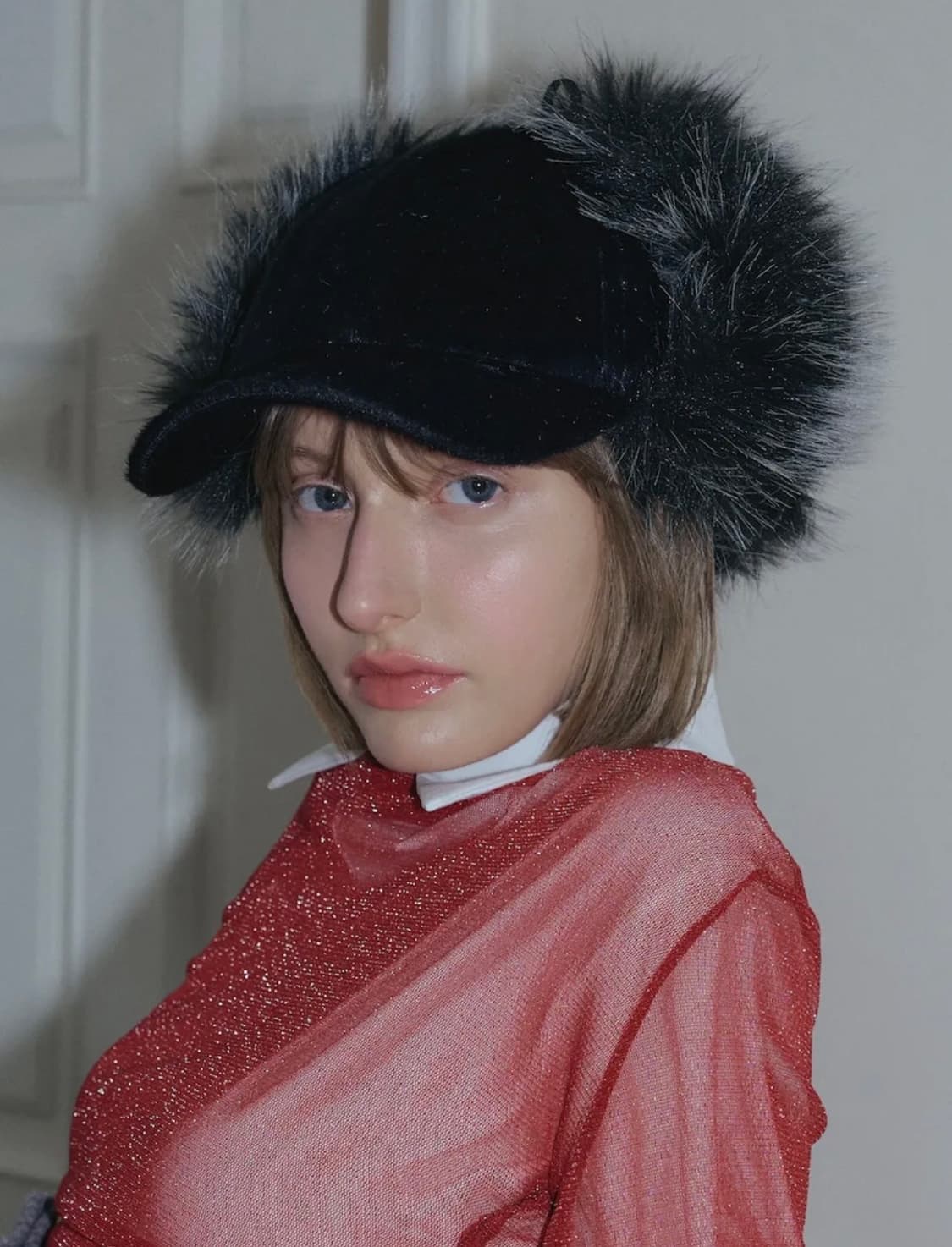 포에지담 SHAGGY EARFLAP CAP 상품이미지2