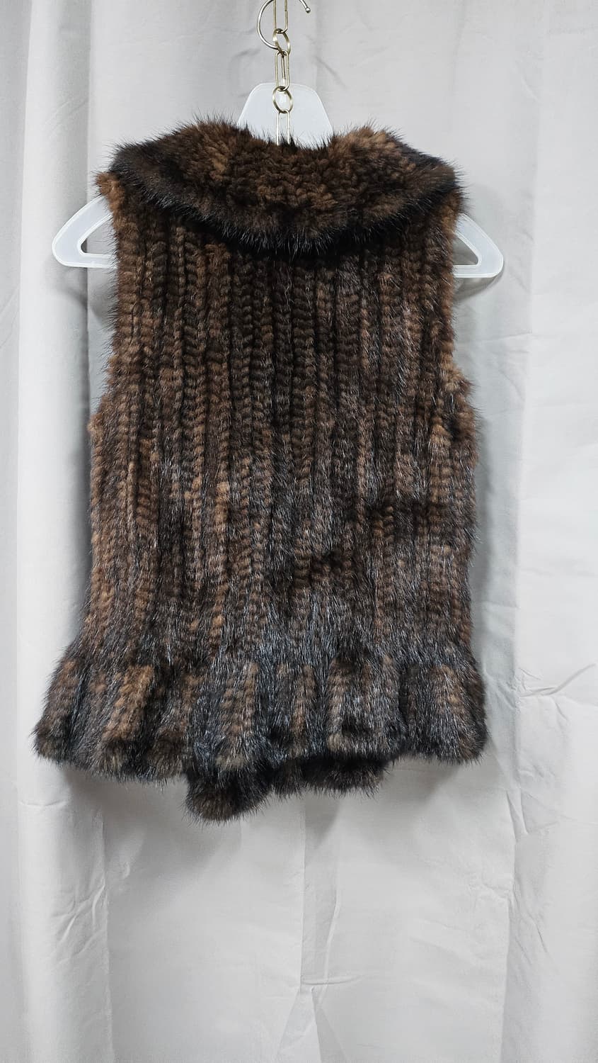 브라운 밍크 베스트 상품이미지3