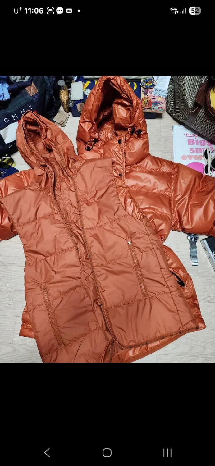 (새상품)ADIDAS .스텔라 맥 브릭 패딩 (패딩 조끼 탈착)헤비다운 상품이미지3