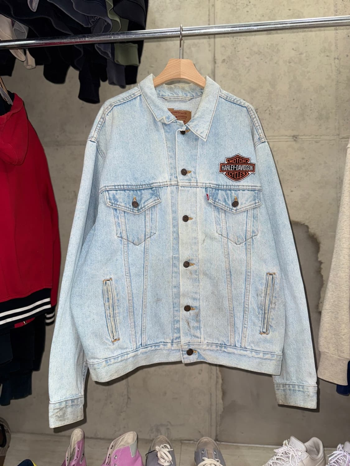 90s LEVIS USA DENIM JACKET (110) 상품이미지1