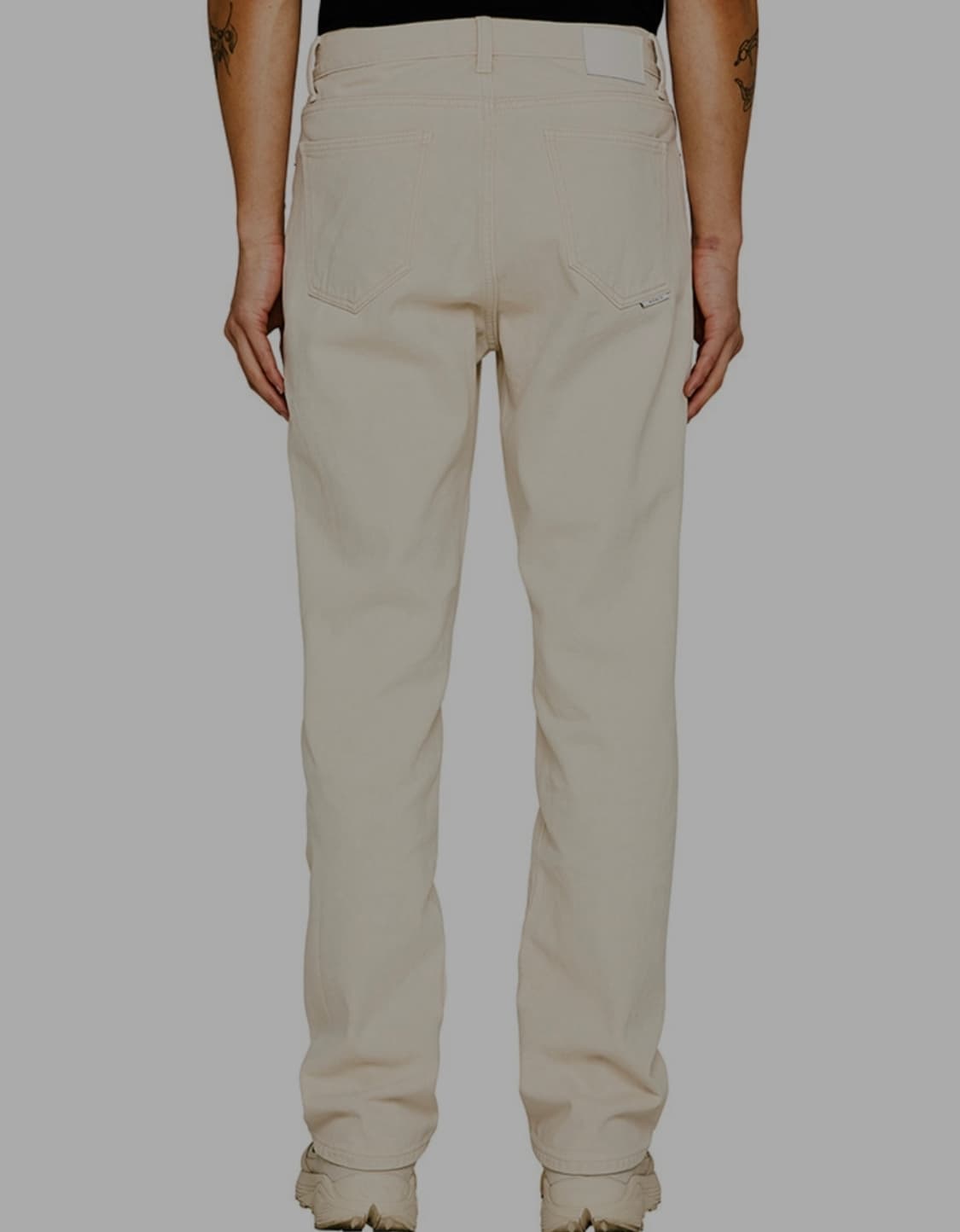 랩101 TOM STONE BASE ECRU JEANS 크림진 30사이즈 상품이미지2