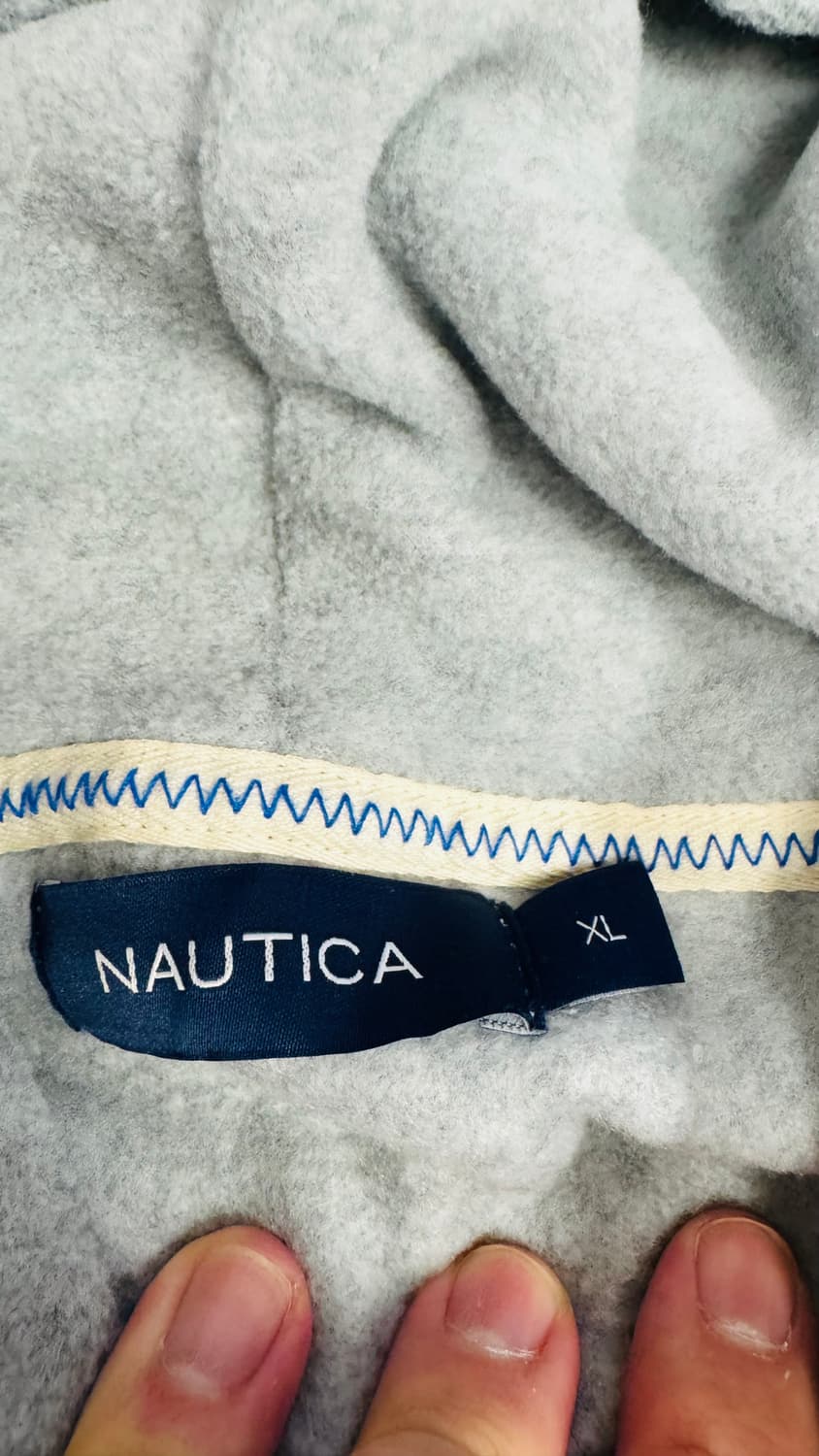 노티카 1983 플래그 플리스후드티 XL 그레이 상품이미지3