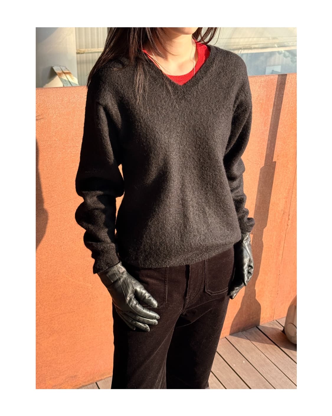 1999ss Alpaca V-neck Knit 상품이미지1