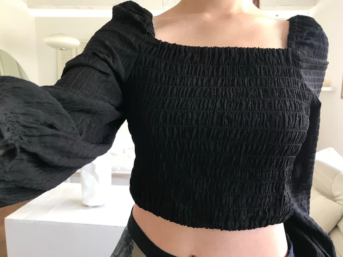 vintage puff blouse 상품이미지5