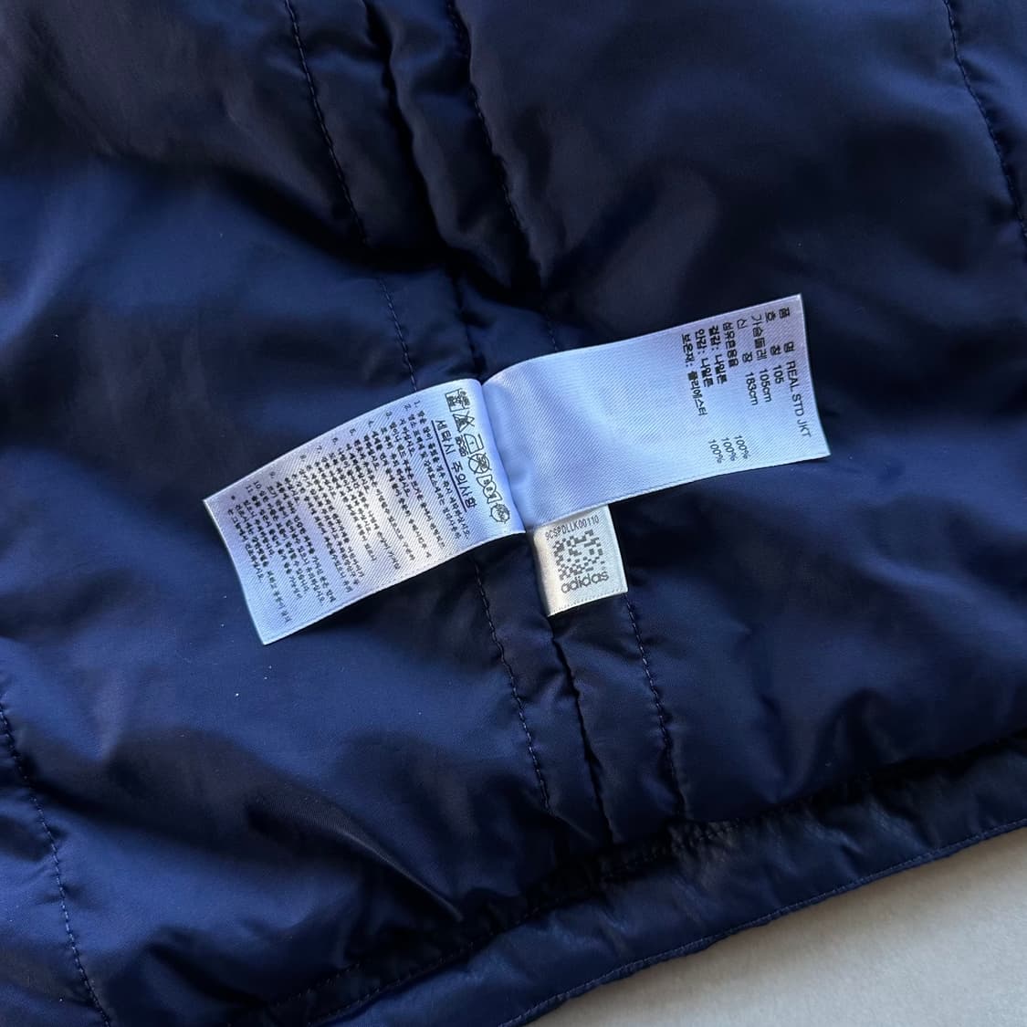 [XL]아디다스 레알마드리드 벤치 파카 패딩 상품이미지10