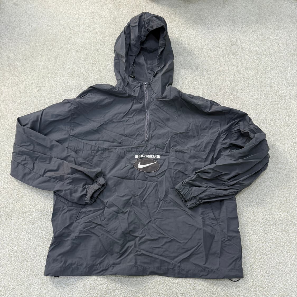 [실측확인] 나이키 로고 아노락(주머니 터짐) 0106T1 상품이미지1