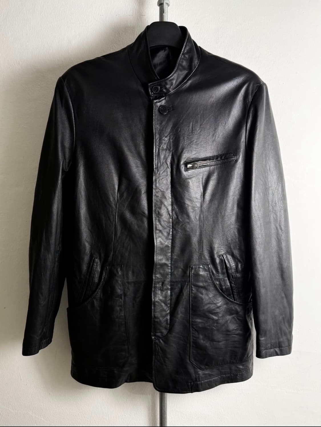 Angelo journey sheepskin Leather jacket 상품이미지1