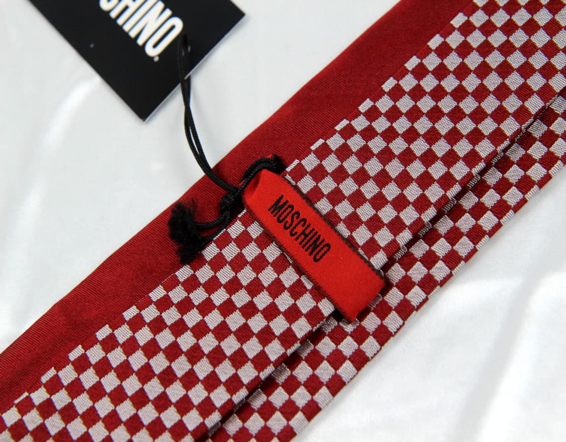 모스키노 8.2cm 미사용 신형 남자 명품 넥타이 상품이미지3