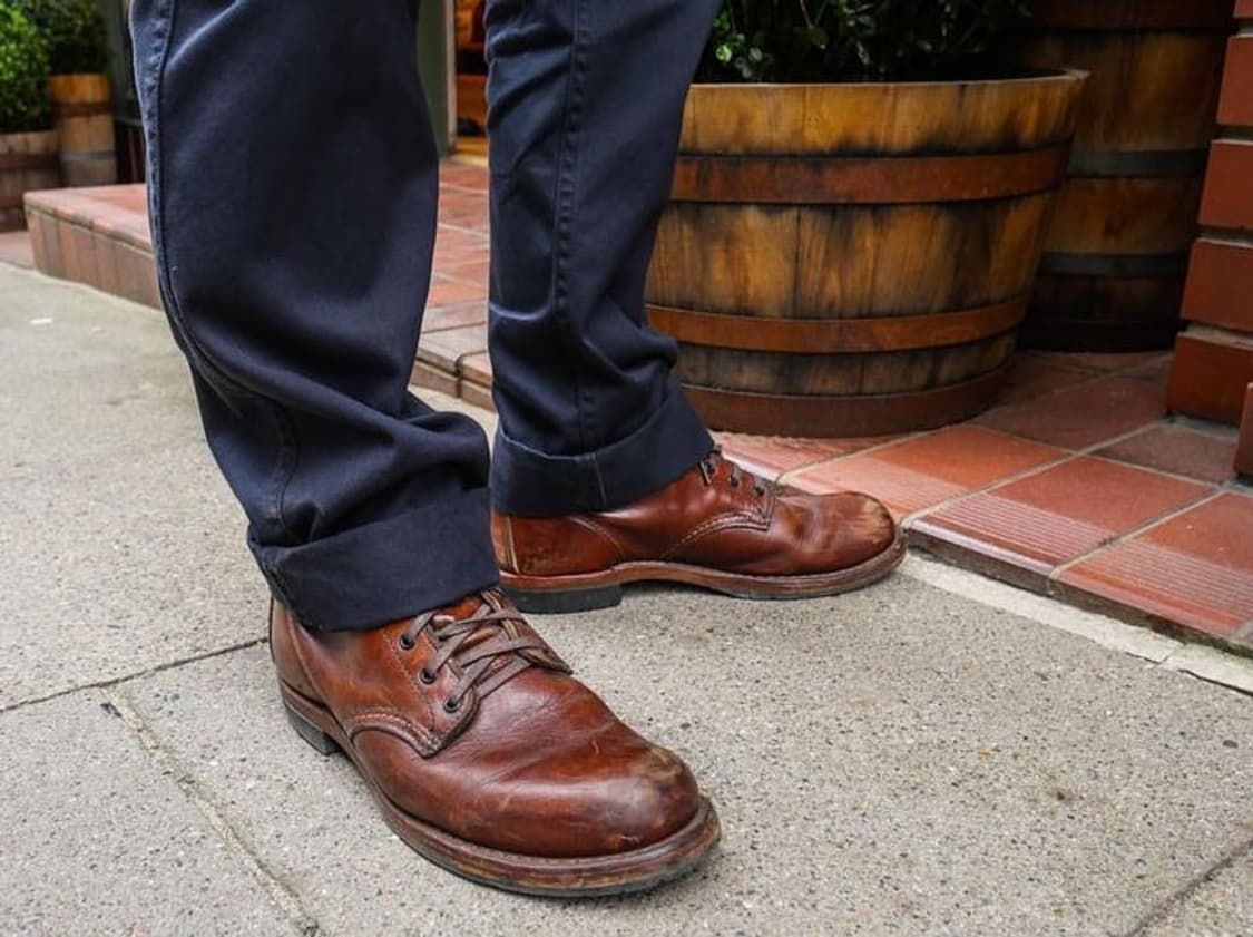 OG USA Made 레드윙 9016 벡맨 시가 구버전 빅사이즈 상품이미지3