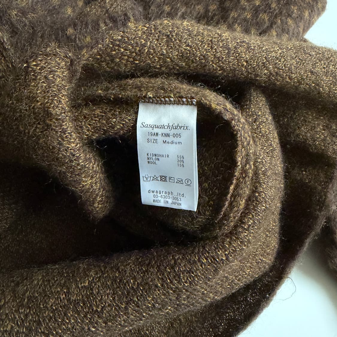 Sasquatchfabrix mohair 상품이미지3