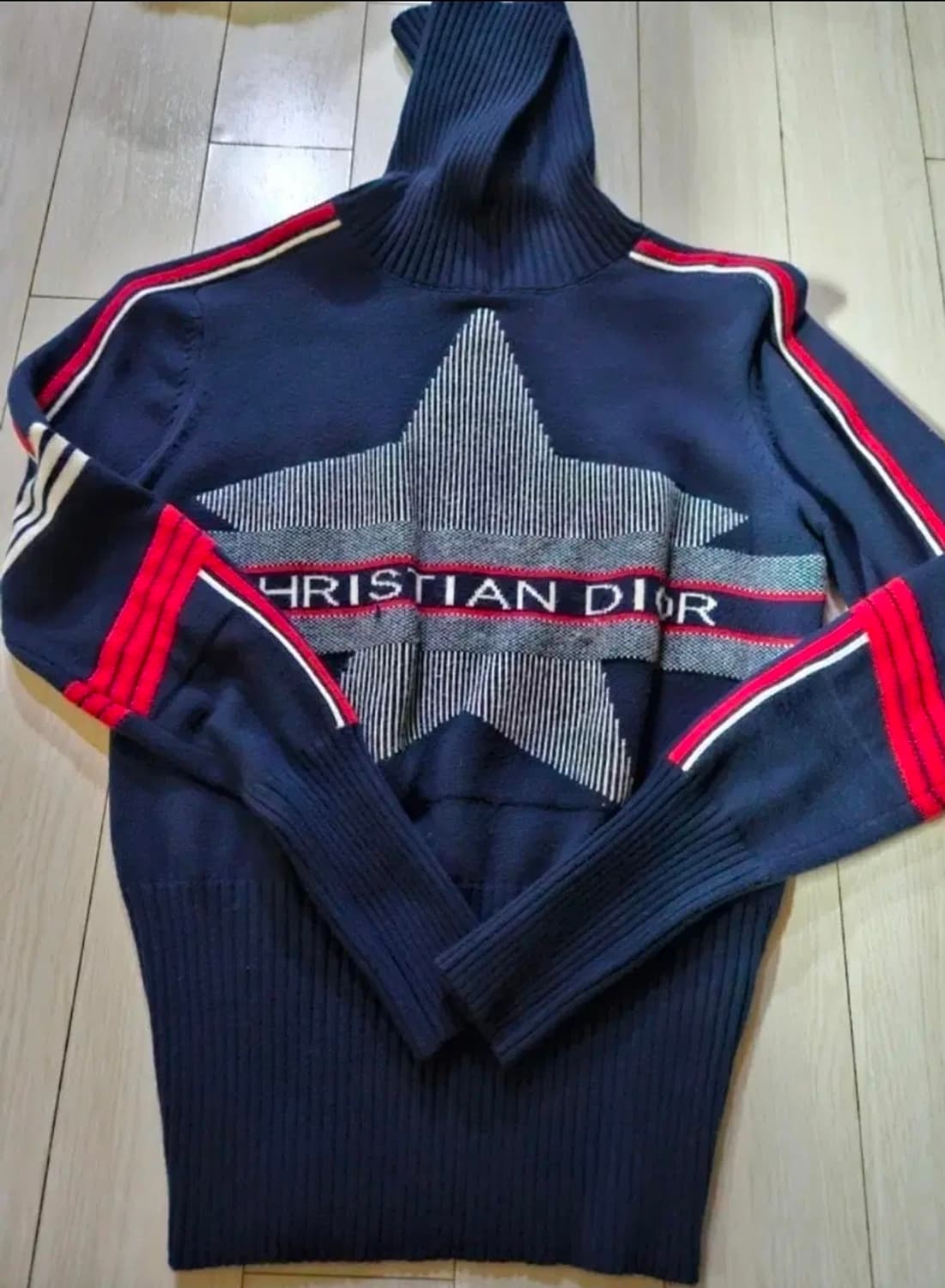 크리스찬 디올 네이비 스타 니트 상품이미지1