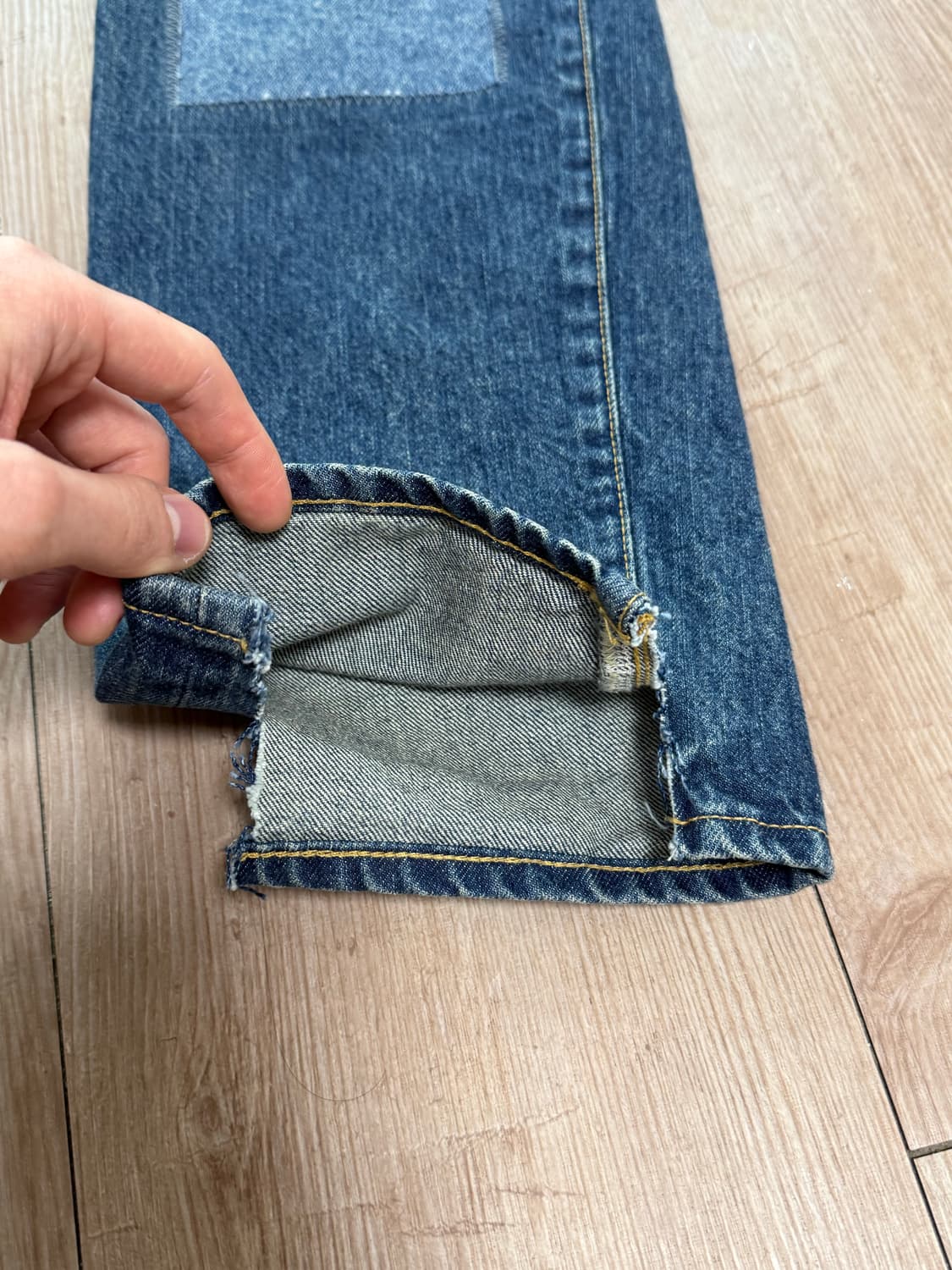 [s] junya watanabe levis patchwork denim 상품이미지7
