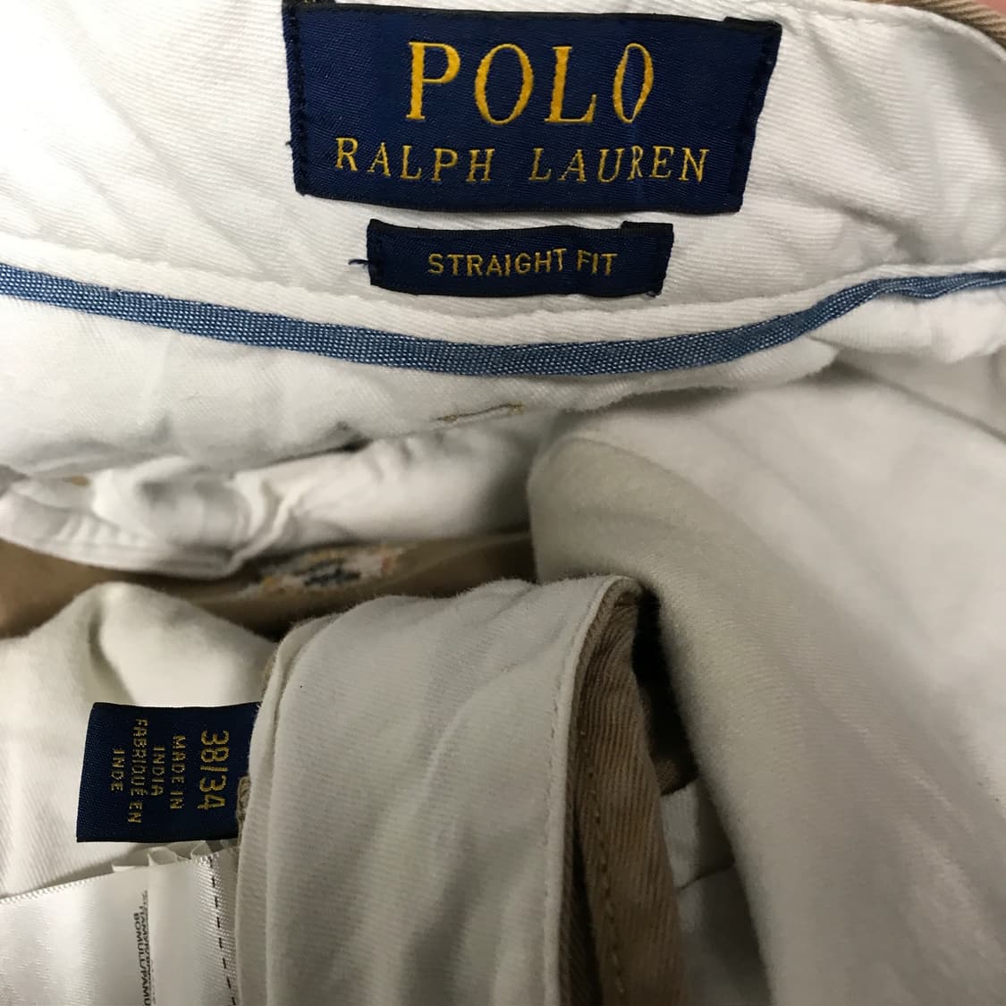 폴로 랄프로렌 멀티자수 치노 팬츠 베이지 38/34 상품이미지6