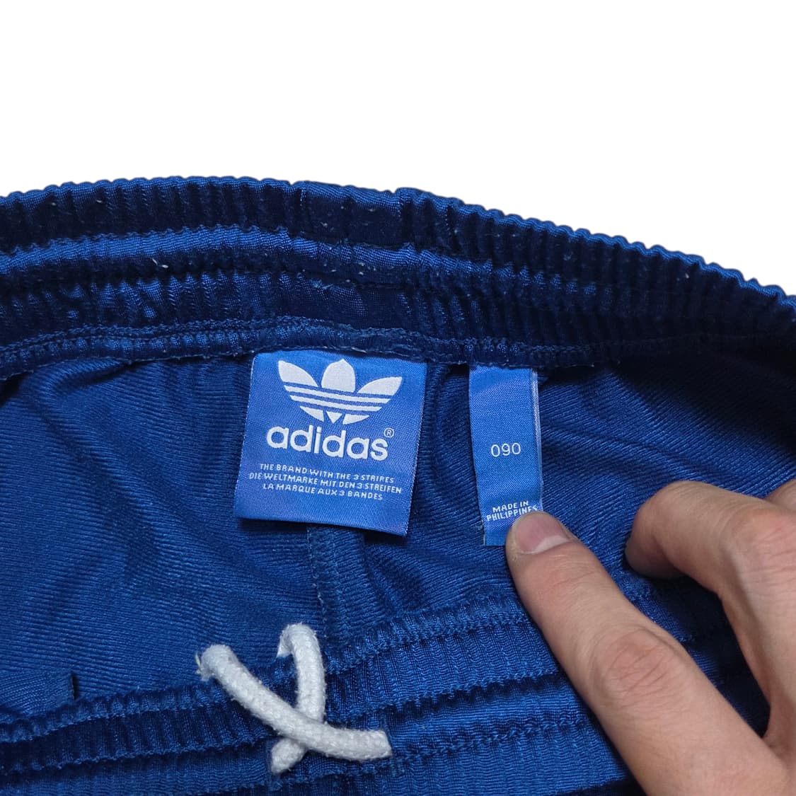 Adidas 아디다스 블루 트랙 삼선 팬츠  상품이미지6