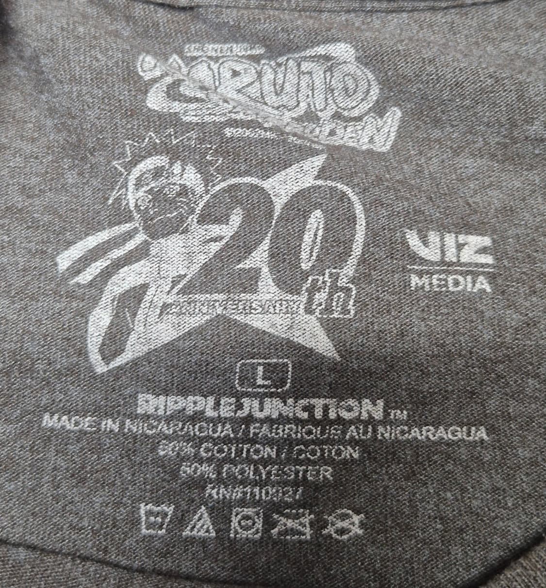 [L]나루토 50주년 기념 오피셜 티셔츠 -242 상품이미지3