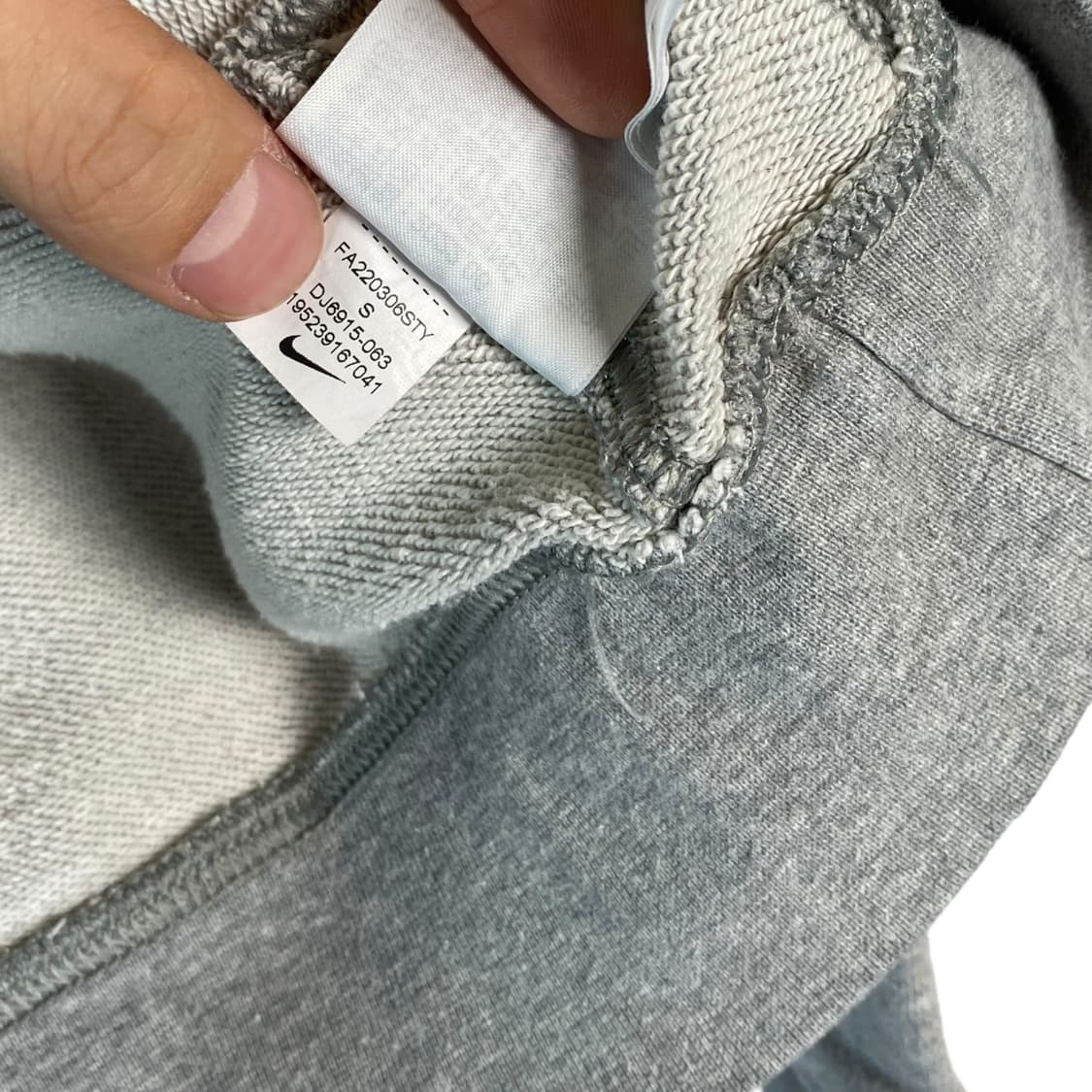 S 나이키 NSW 프렌치테리 맨투맨 상품이미지6