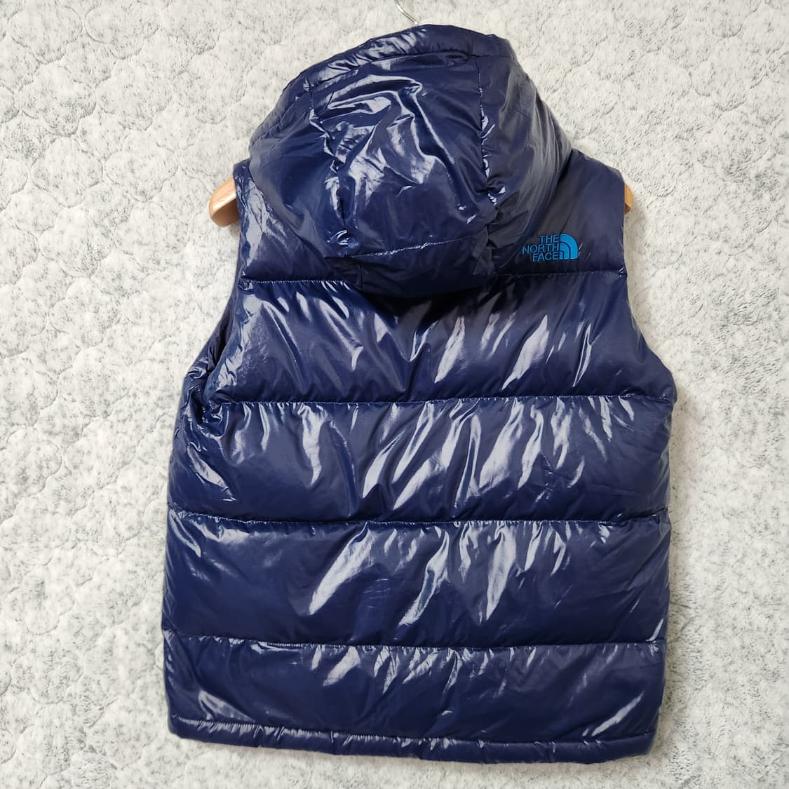 [85] 노스페이스 600 거위털 유광 패딩 조끼 H424 상품이미지5
