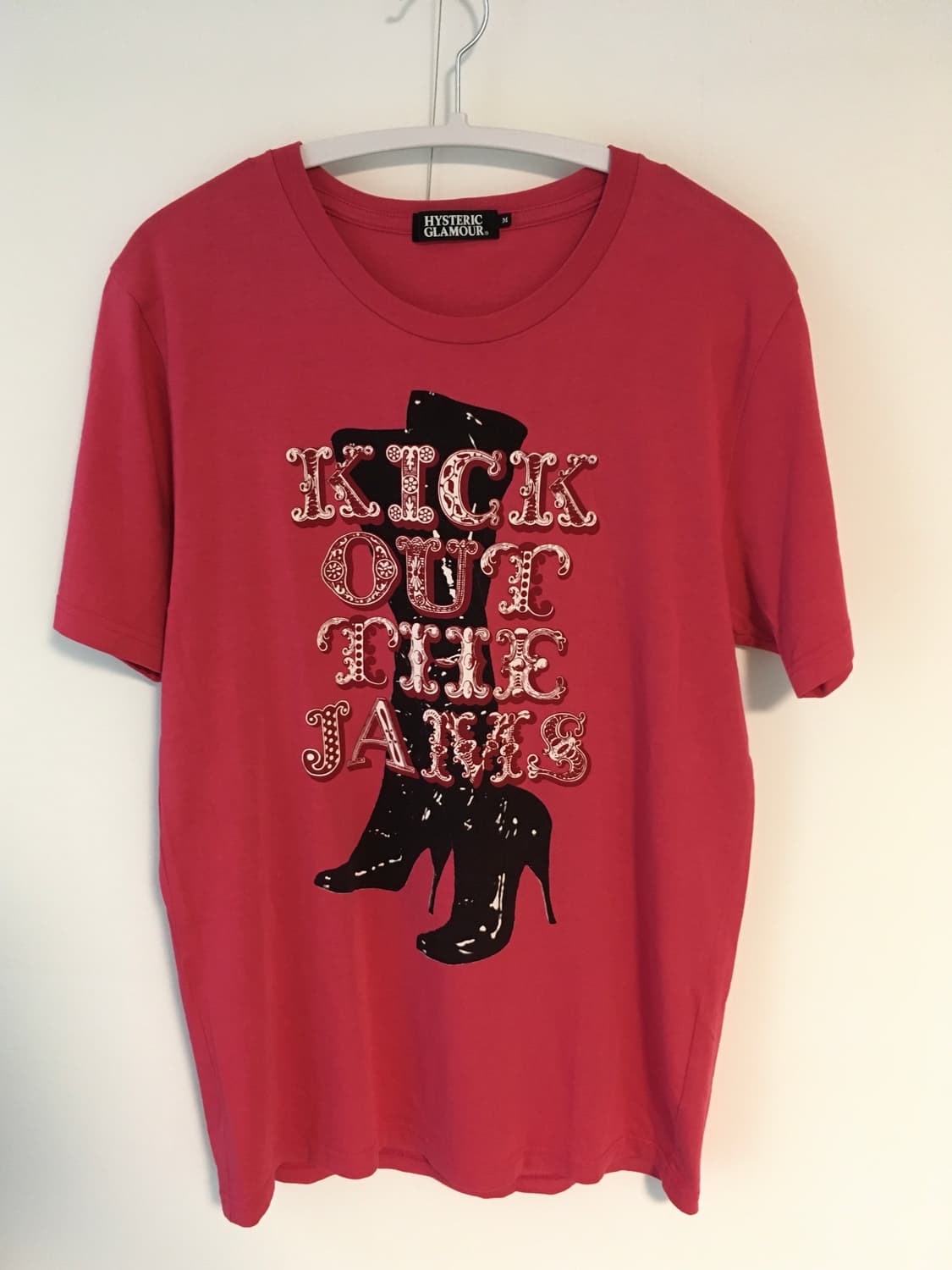 Hysteric Glamour Pink tee 상품이미지4