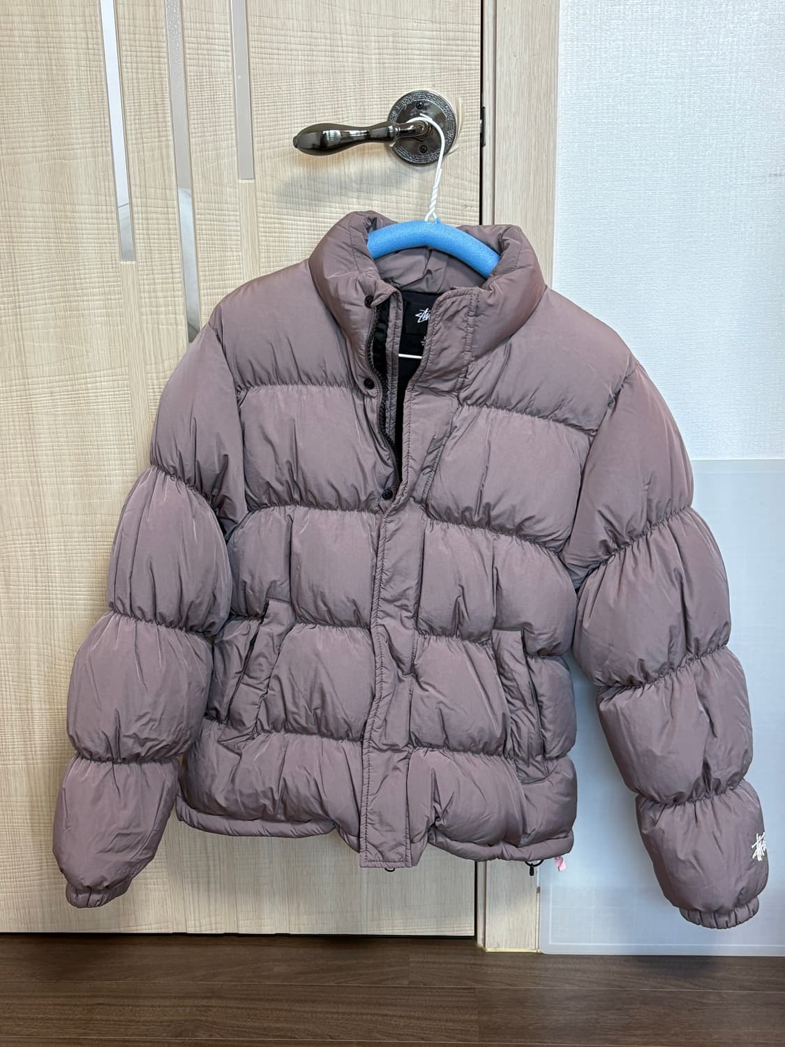 (실사O) 스투시 립스탑 다운 퍼퍼 패딩 사이즈xs 상품이미지5