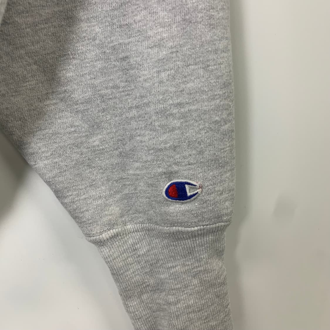 챔피온 리버스위브 컬리지 그레이 후드티 상품이미지5